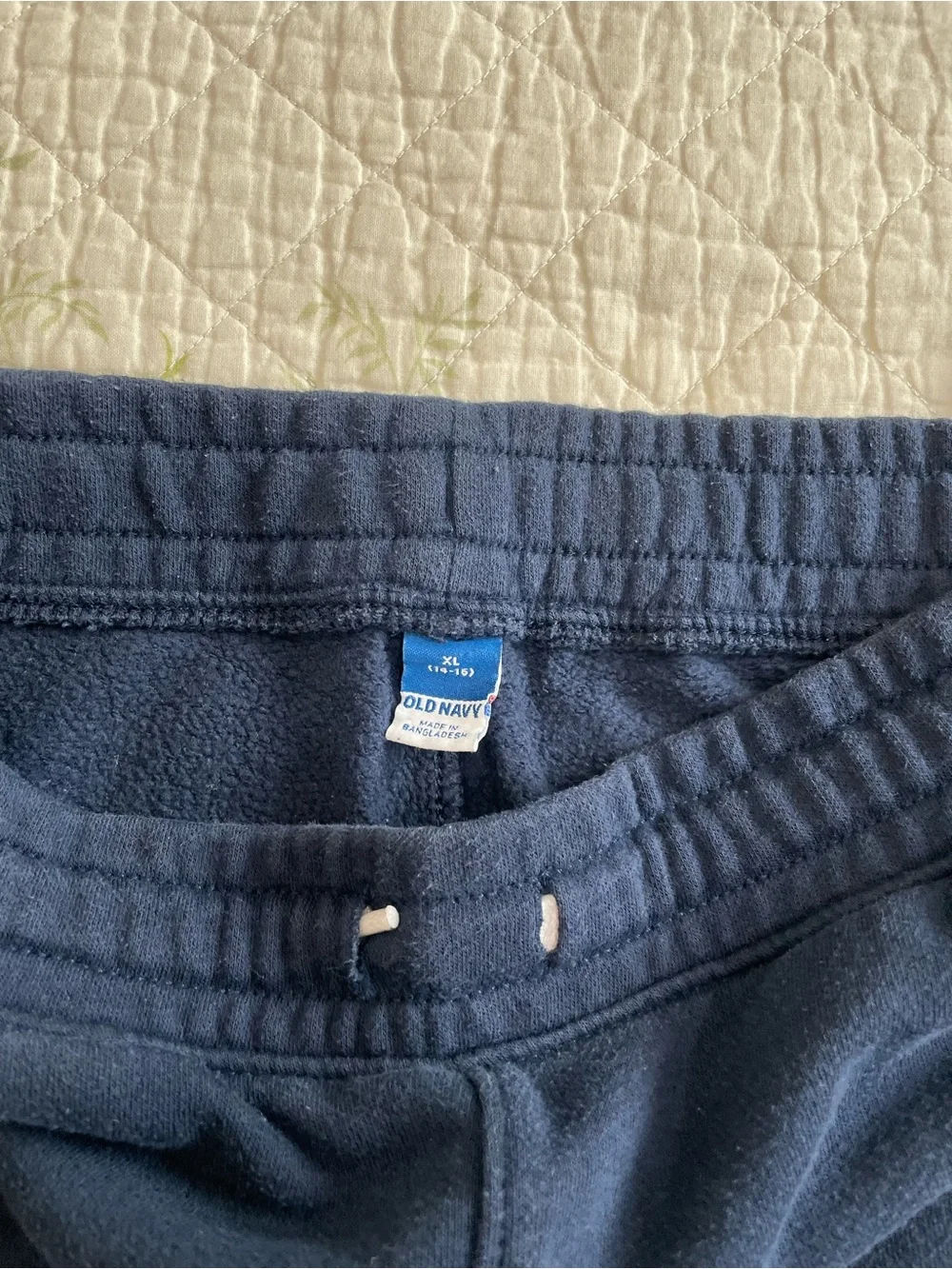 Old Navy Navy Blue Kids Fleece Joggers
